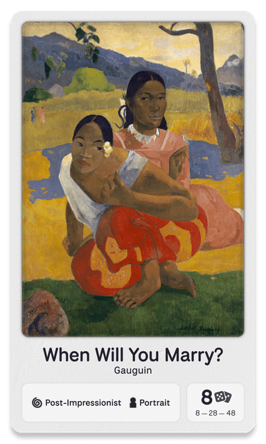 When Will You Marry? - Paul Gauguin