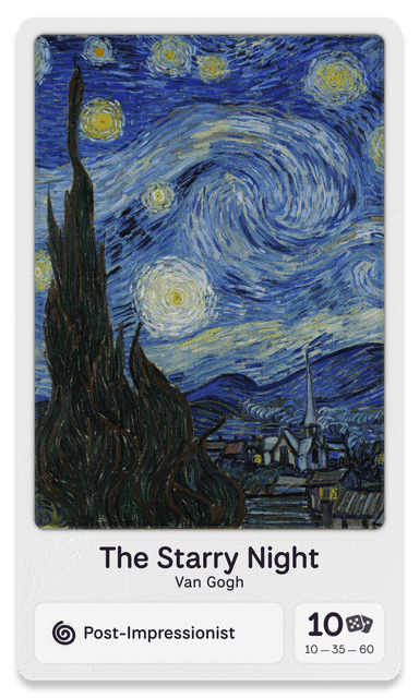 The Starry Night - Vincent van Gogh